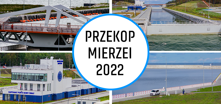 INFO na Przekopie tuż przed oficjalnym otwarciem Kanału przez Mierzeję Wiślaną - zobacz zdjęcia