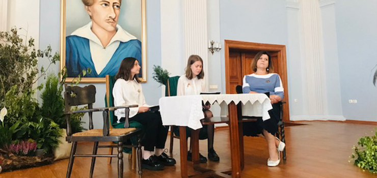 Miejskie obchody Narodowego Czytania w I LO w Elblągu