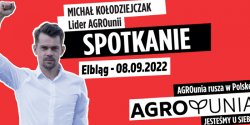 AGROunia w Elblgu - 08.09.2022 przyjd na spotkanie otwarte