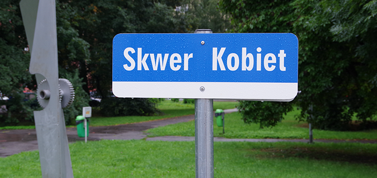 W Parku Planty powstał nowy skwer. Elblążanki na to czekały?