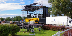 W Elblągu odbędzie się koncert z okazji otwarcia przekopu. Scena prawie gotowa
