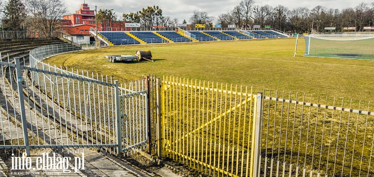 Elblg: Stadion miejski czeka czciowy remont. Kto go wykona?