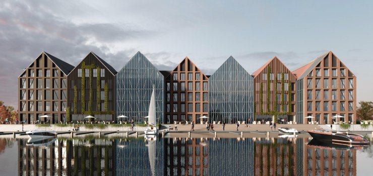 Ruszyła budowa biurowca Porta Mare. „Uruchomienie tej inwestycji oznacza reaktywację Wyspy Spichrzów”