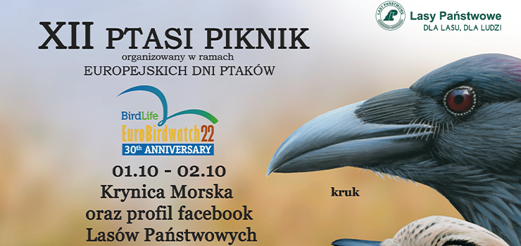Zapraszamy mionikw ptakw, przyrody, lasu i aktywnego spdzania czasu na onie natury na XII Ptasi Piknik