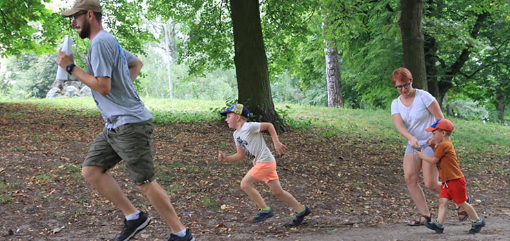 Finał Rodzinnych Marszów na Orientację-Park Modrzewie