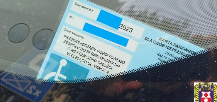 Posługiwał się kartą zmarłej osoby niepełnosprawnej