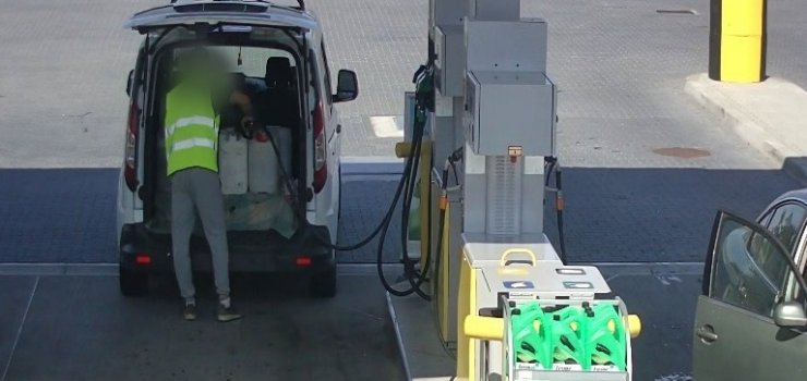 Kradł na stacjach paliwo. Był z powiatu elbląskiego. Jest w rękach policji
