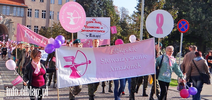 Od 25 lat wspierają w walce z rakiem piersi. Elbląskie Stowarzyszenie Amazonek zaprasza na Marsz Zdrowia