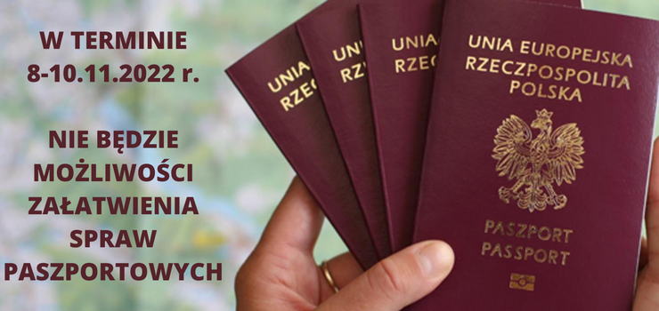 Planujesz złożyć wniosek o wydanie paszportu? Lepiej zapoznaj się z tą informacją