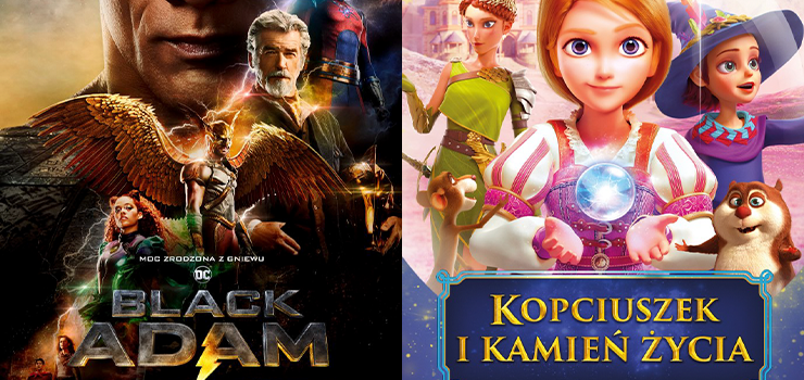 „Bejbis”, „Black Adam” oraz „Kopciuszek i kamień życia” premierowo w Multikinie!