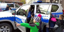Elblg: Uczniowie odwiedzili komend policji