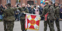 Kolejna przysi�ga �o�nierzy WOT w Braniewie