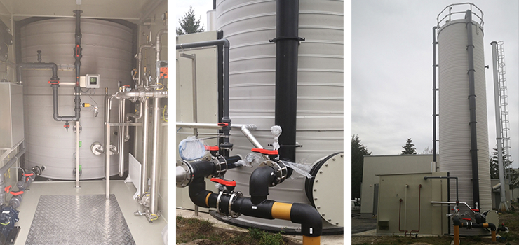 Trwają prace przy przebudowie oczyszczalni scieków w Elblągu