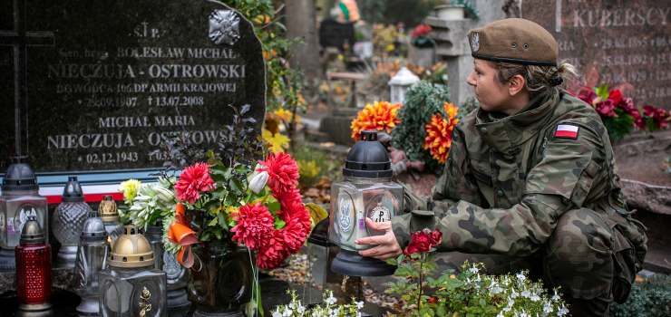 "Ojczyzna to ziemia i groby. Narody, tracąc pamięć, tracą życie." Przypomniane dziś, cały czas aktualne i piękne słowa.