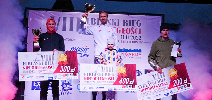 VIII Elbląski Bieg Niepodległości. Znamy zwycięzców (zobacz zdjęcia)