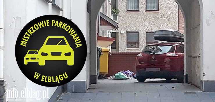 Mistrzowie parkowania w Elblągu (część 202)