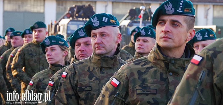 Elbląg: "Zapewniacie bezpieczeństwo". Pożegnanie żołnierzy wyruszających do Bośni i Hercegowiny