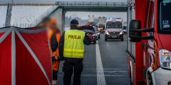 Tragedia na S7. 61-latek wszed� pod nadje�dzaj�cy pojazd