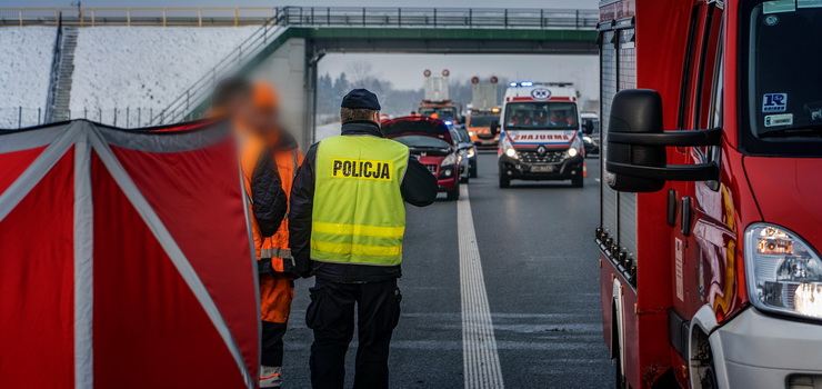 Tragedia na S7. 61-latek wszed pod nadjedzajcy pojazd