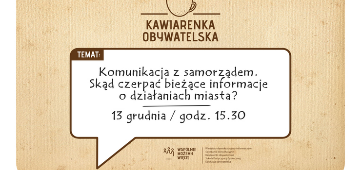 O komunikacji z samorzdem