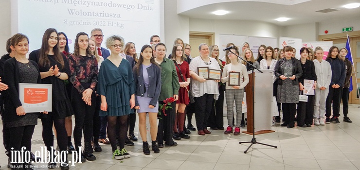 Elbląg: Społecznicy nagrodzeni. Gala z okazji Międzynarodowego Dnia Wolontariatu (zdjęcia)