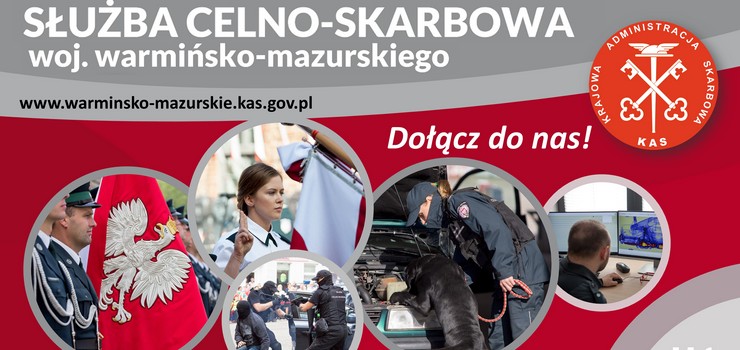 Ruszył nabór do warmińsko-mazurskiej Służby Celno-Skarbowej. Na kandydatów czeka 70 etatów