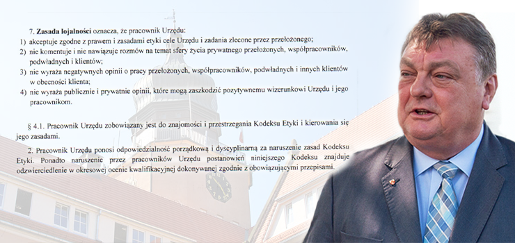 Prezydent Wrblewski wprowadzi w UM zasad lojalnoci. Urzdnicy nie mog mwi le o Prezydencie, nawet prywatnie