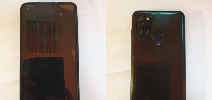 Znaleziono telefon Samsung