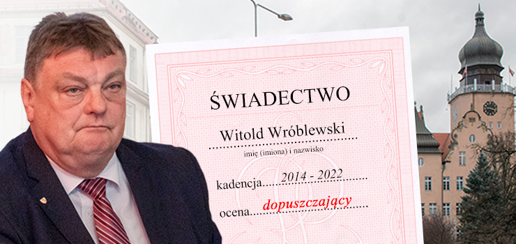 Witold Wróblewski oceniony po 8 latach prezydentury. Czytelnicy INFO wystawili ocenę dopuszczający