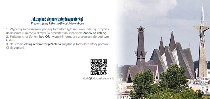 Elbląg: Wizytę księdza umówisz online. Większość parafii stawia na tradycyjną kolędę?