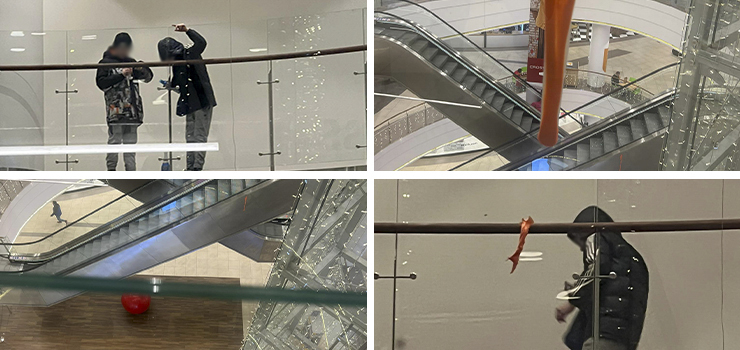 Rzucali w klientów CH Ogrody... śluzem. „Gdzie była ochrona?”