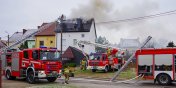 Poar budynku jednorodzinnego przy ul. Przybyszewskiego - zobacz zdjcia 