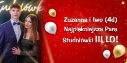 Zuzanna i Iwo Najpikniejsz Par Studniwki III LO!