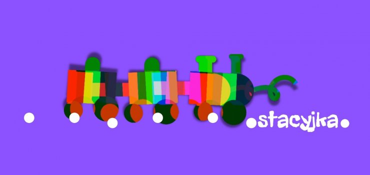 Zabawy w bibliotecznej „Stacyjce” dla najmłodszych