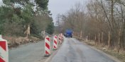 Brak postpw na drodze wojewdzkiej 501. Na budowie nie ma pracownikw i sprztu