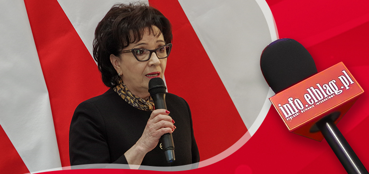 Marszałek Sejmu Elżbieta Witek w Elblągu: Mieszkańcy powinni oddolnie naciskać na władze miasta. Zobacz film
