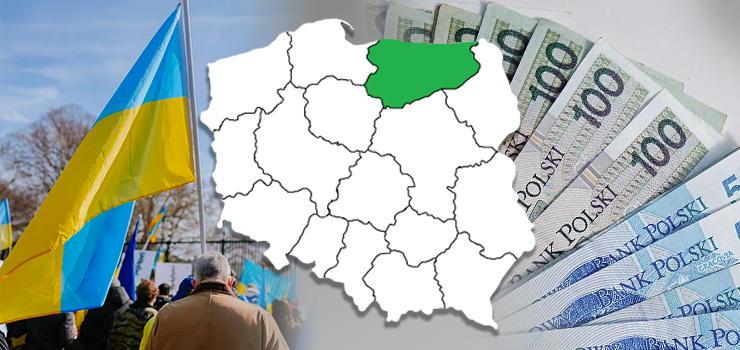 Od najazdu Rosji na Ukrainę minął rok. Wicewojewoda: Pomoc dla uchodźców w naszym województwie to ponad 177 mln zł