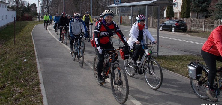 Rowerami na stację kolejową