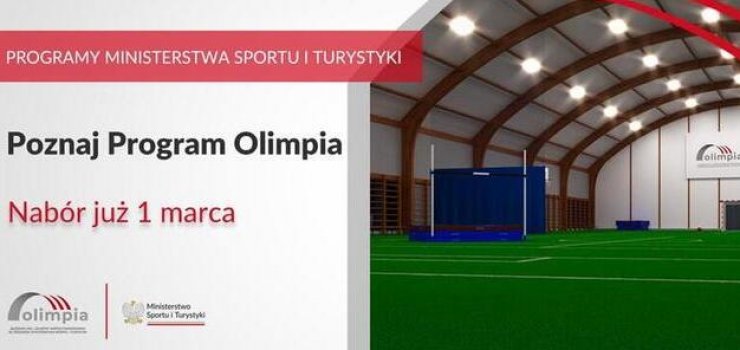 Poznaj Program Olimpia. Nabr ju 1 marca