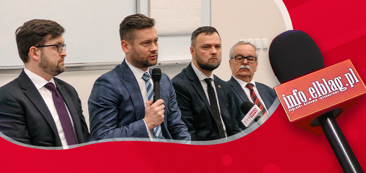 "Widać, że w Elblągu brakuje poważnej rozmowy o sporcie. Dziś ją rozpoczęliśmy" (materiał filmowy)