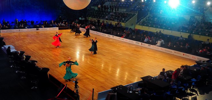 Za nami pierwszy dzień Mistrzostw Polski w tańcach standardowych i latynoamerykańskich