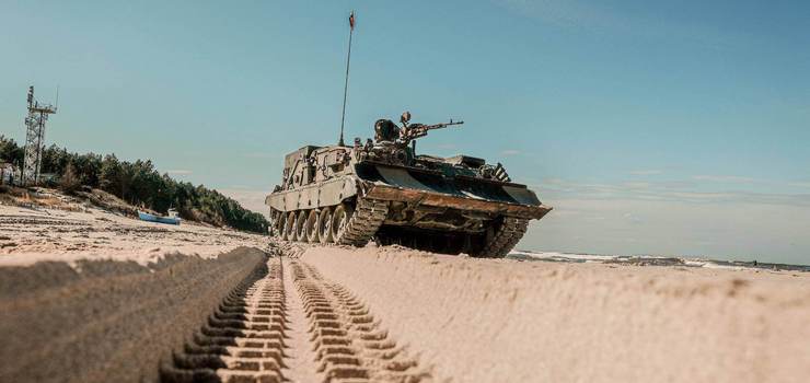 Manewry wojskowe na Mierzei Wiślanej. "To pierwsze takie ćwiczenia w rejonie przekopu"