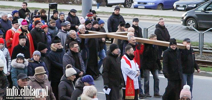 Droga krzyżowa przeszła ulicami Elbląga (zobacz zdjęcia)