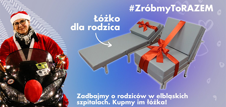 Zadbajmy o rodzicw w elblskich szpitalach. Kupmy im ka!