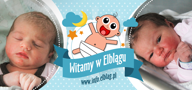 Witamy w Elblągu: Polę, Lilianę, Maję, Igę, Helenę, Wiktorię i Wojtka