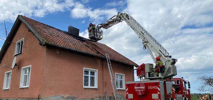 Władysławowo: Ogień w budynku jednorodzinnym