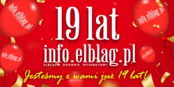 Dzi info.elblag.pl obchodzi urodziny! Czytelnikom dzikujemy za wsplne 19 lat