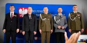 Brązowy Krzyż Zasługi nadany przez Prezydenta RP dla elbląskiego policjanta
