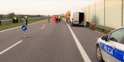 Operator lawety zginął potrącony przez ciężarówkę. Ukraiński kierowca usłyszał zarzut