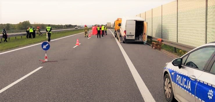 Operator lawety zgin potrcony przez ciarwk. Ukraiski kierowca usyszazarzut
